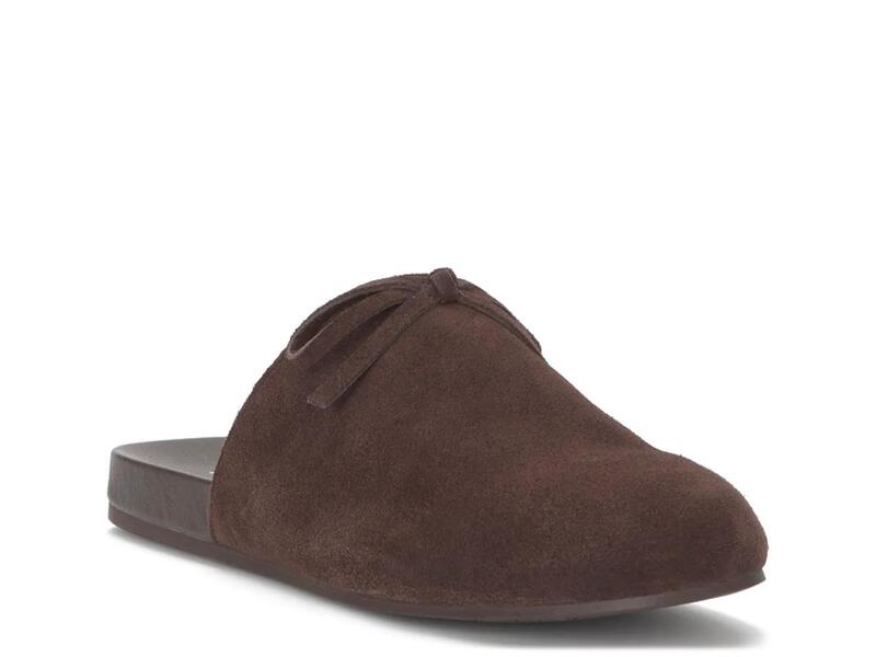 ラッキーブランド レディース シューズ サンダル Lucky BrandDafina Bow Mule Chocolate Suede 黒茶