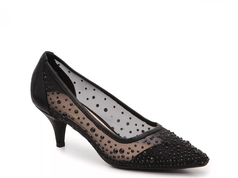 レディクチュール レディース シューズ パンプス 地絹 Lady CoutureSilk Pump Black Metallic 黒いこと