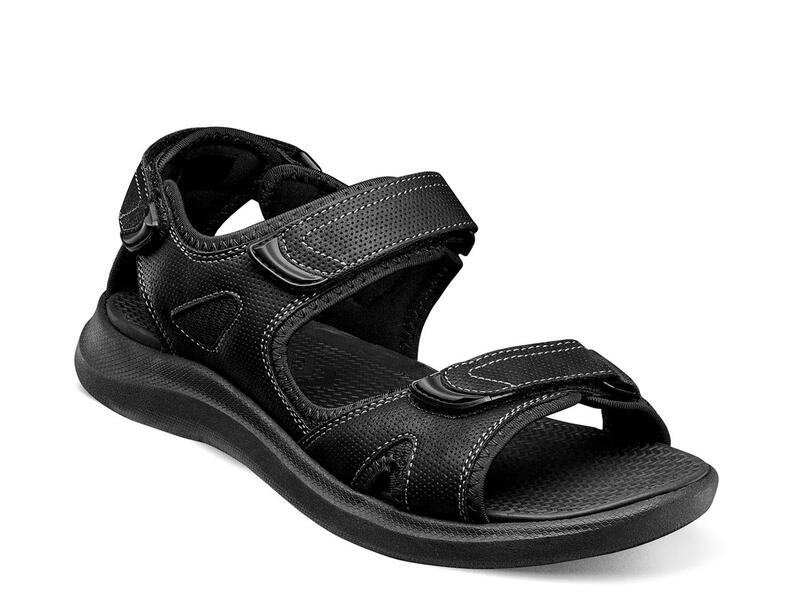 ノンブッシュ メンズ シューズ サンダル Nunn BushRio Vista River Sandal Black ブラック|ReVida 店