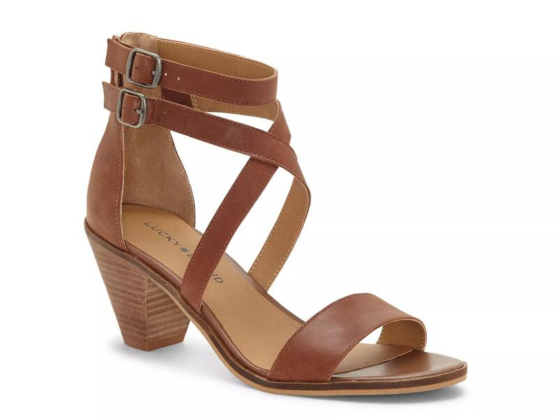 ラッキーブランド レディース シューズ サンダル Lucky BrandRessia Sandal Dark Brown 赤銅色