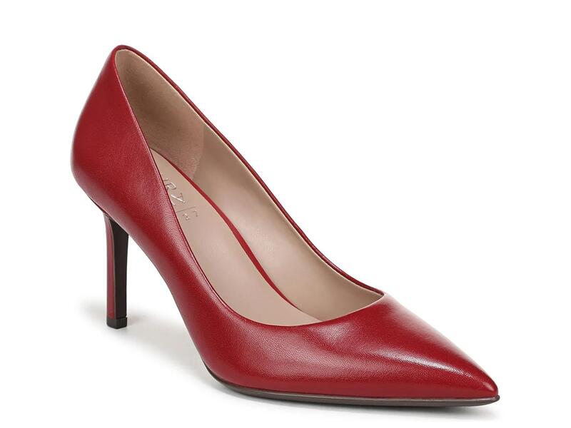 ナチュライザー レディース シューズ パンプス NaturalizerAnna Pump Flame Red Leather 赤いこと
