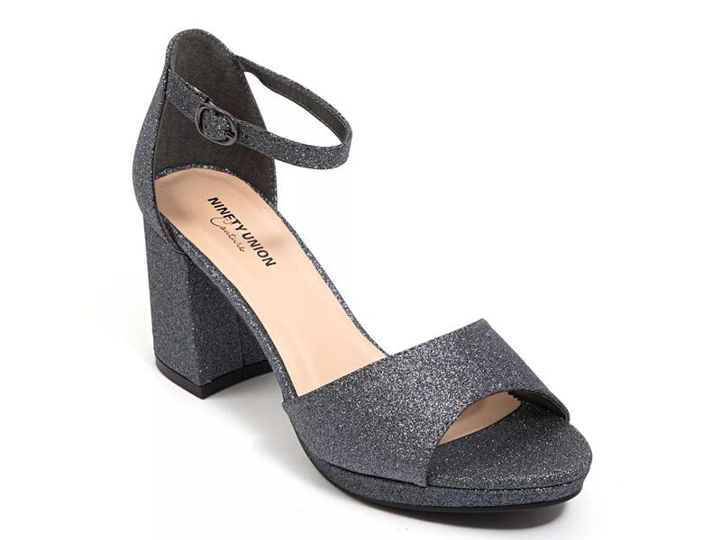 ナインティユニオン レディース シューズ サンダル プラットホーム Ninety UnionJazzy Platform Sandal Pewter Metallic ピューター