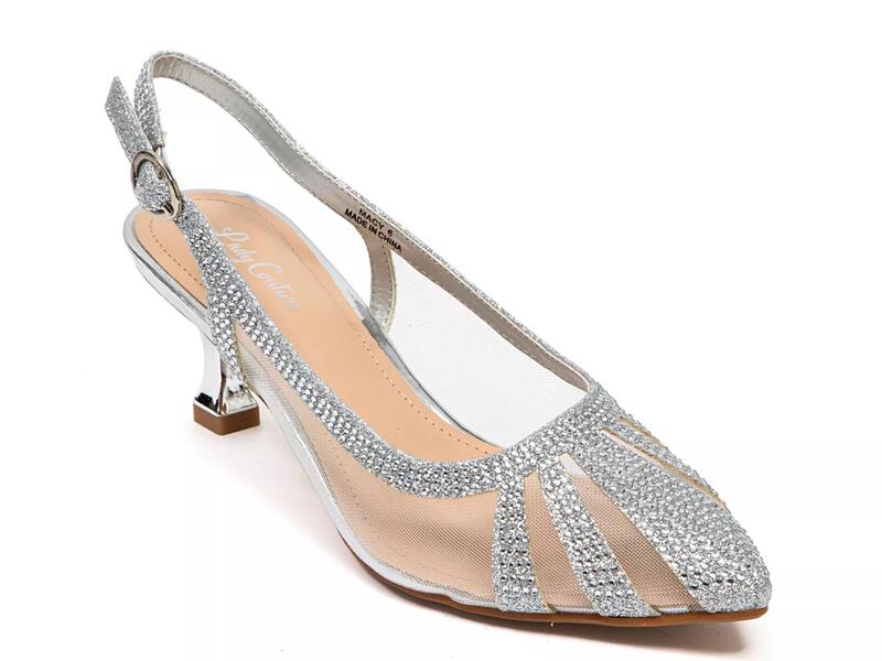 レディクチュール レディース シューズ パンプス Lady CoutureMacy Pump Silver Metallic しろがね色