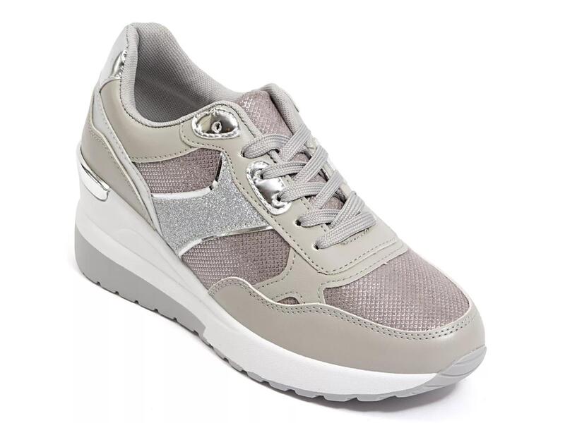 ナインティユニオン レディース シューズ スニーカー Ninety UnionRelax Wedge Sneaker Silver Metallic しろがね色