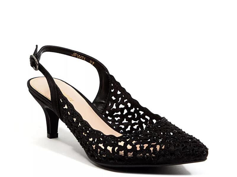 レディクチュール レディース シューズ サンダル Lady CoutureJewel Pump Black 黒いこと