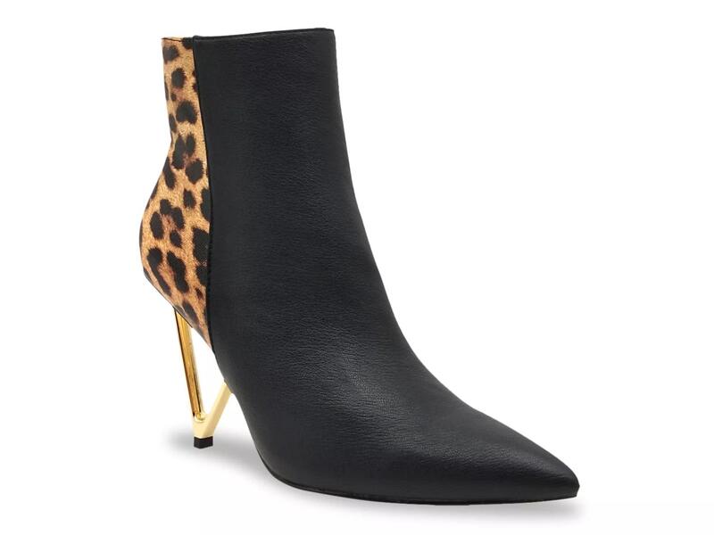 ナインティユニオン レディース シューズ ブーツ・レインブーツ Ninety UnionGia Bootie Black Leopard Print ブラック|ReVida 店