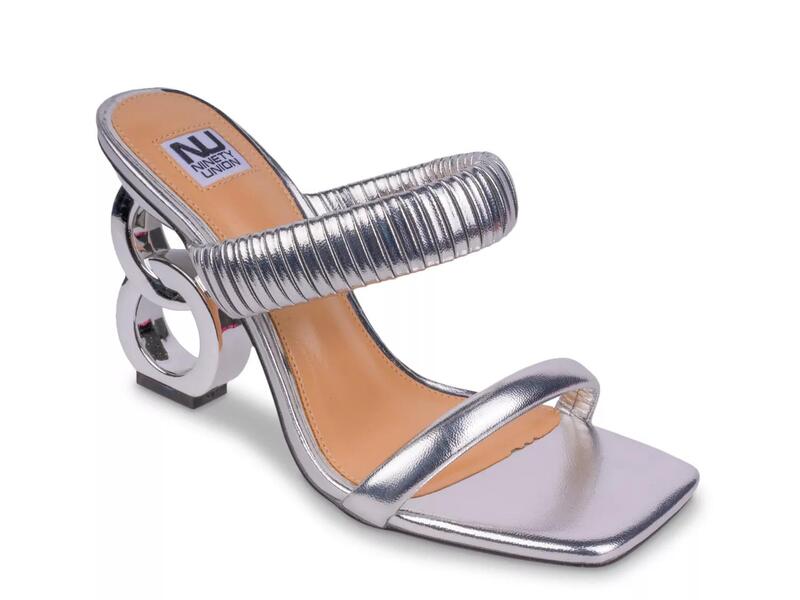 ナインティユニオン レディース シューズ サンダル Ninety UnionRaddle Sandal Silver Metallic しろがね色