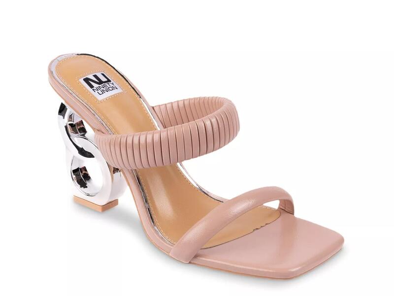 ナインティユニオン レディース シューズ サンダル Ninety UnionRaddle Sandal Dusty Pink/Silver サクラ色