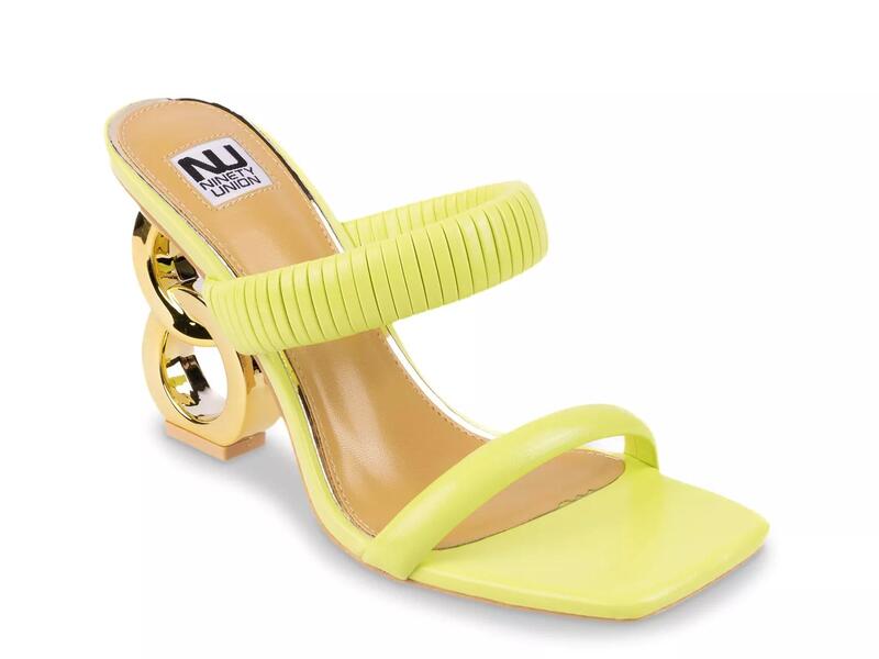 ナインティユニオン レディース シューズ サンダル Ninety UnionRaddle Sandalime Green/Gold 菩提樹
