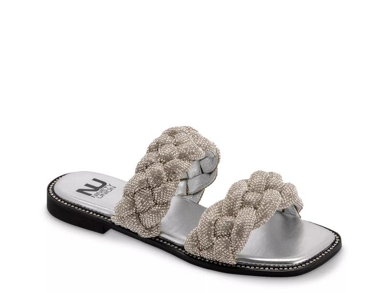 ナインティユニオン レディース シューズ サンダル Ninety UnionSunrise Sandal Silver Metallic しろがね色