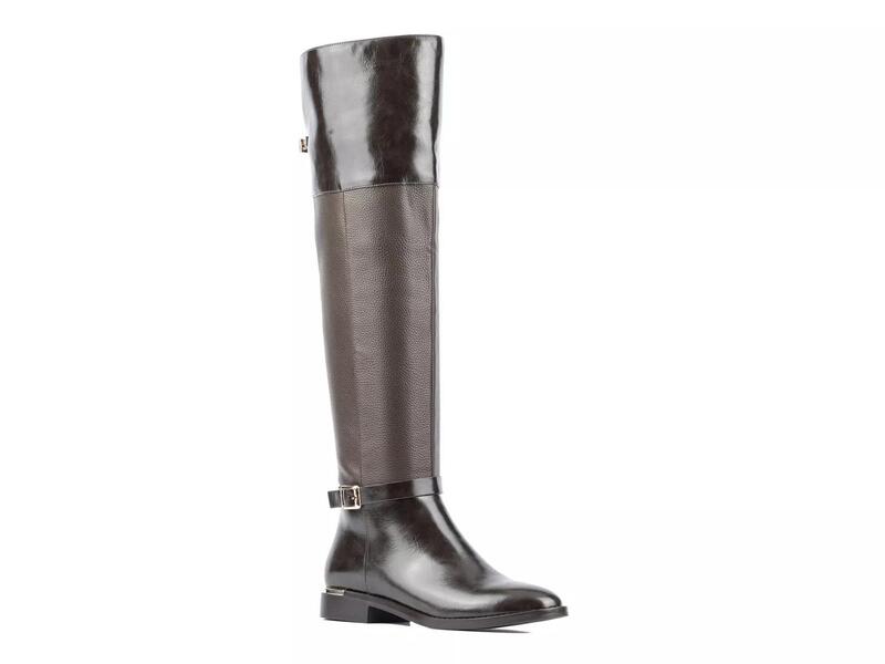 トルゲイス レディース シューズ ブーツ・レインブーツ TORGEISCoral Over-The-Knee Boot Dark Brown 赤銅色