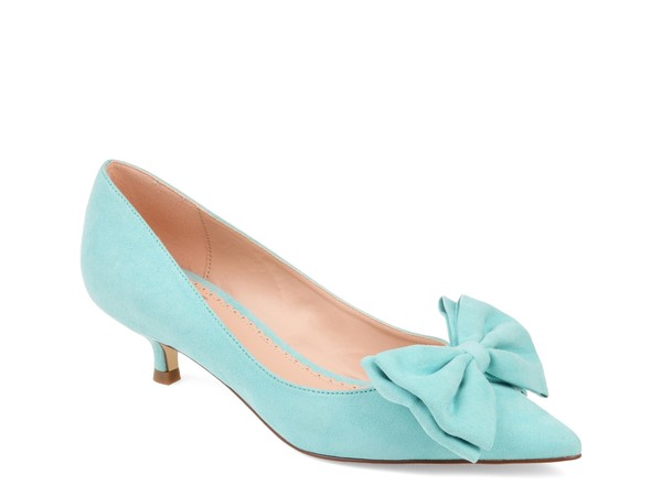 ジュルネ コレクション レディース シューズ パンプス Journee Collection Orana Pump Turquoise ターコイズ|ReVida 店