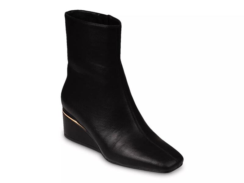 ナインティユニオン レディース シューズ ブーツ・レインブーツ Ninety UnionMona Wedge Bootie Black 黒いこと