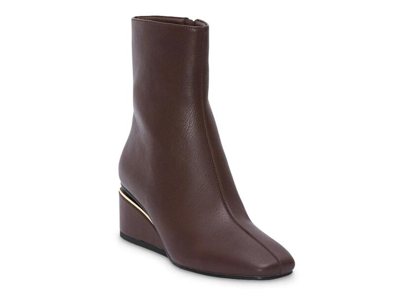 ナインティユニオン レディース シューズ ブーツ・レインブーツ Ninety UnionMona Wedge Bootie Brown 赤銅色