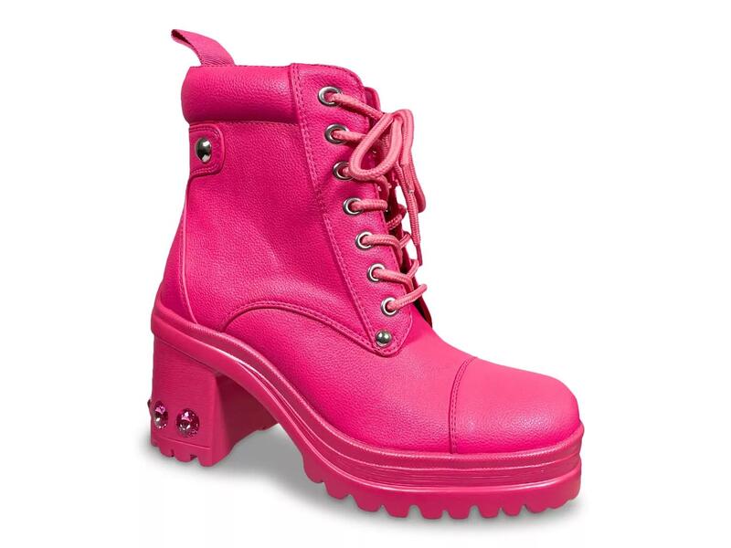 ナインティユニオン レディース シューズ ブーツ・レインブーツ プラットフォーム Ninety UnionThunder Platform Bootie Fuchsia フューシャ｜ReVida 店