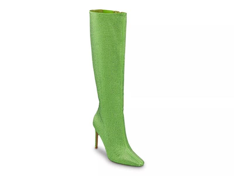 レディクチュール レディース シューズ ブーツ・レインブーツ Lady CoutureDiamond Boot Lime Green 菩提樹