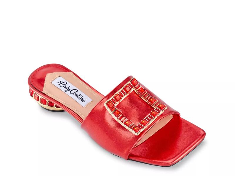 レディクチュール レディース シューズ サンダル Lady CoutureAmore Sandal Red レッド｜ReVida 店
