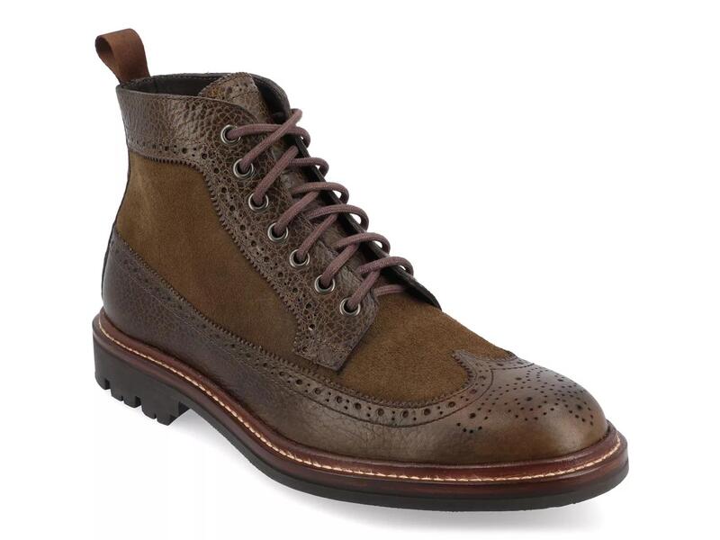タフト メンズ シューズ ブーツ・レインブーツ TAFTBoston Boot Olive Green 緑であること