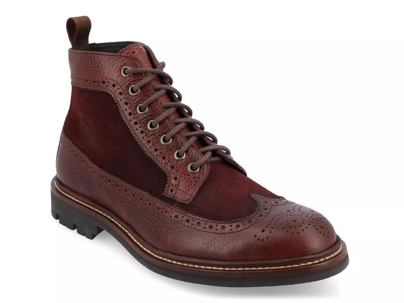 タフト メンズ シューズ ブーツ・レインブーツ TAFTBoston Boot Chili Red 赤いこと