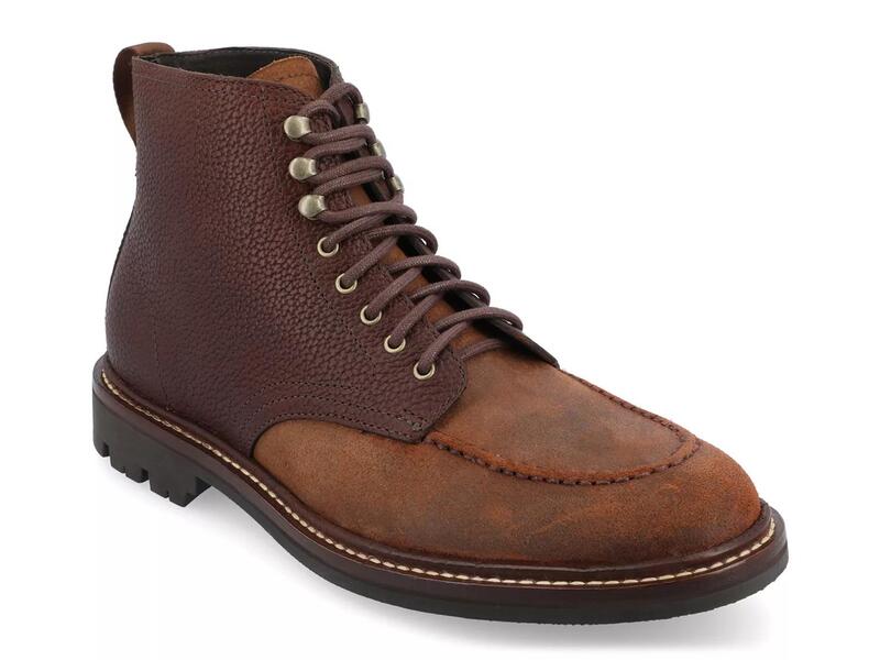 タフト メンズ シューズ ブーツ・レインブーツ TAFTDarcey Boot Dark Brown 赤銅色
