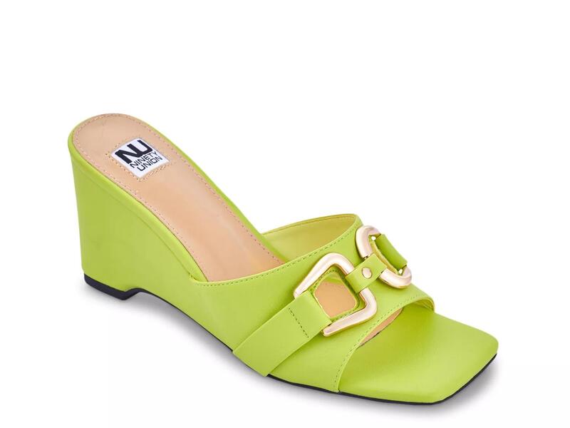 ナインティユニオン レディース シューズ サンダル Ninety UnionKensy Wedge Sandalime Green ライム|ReVida 店