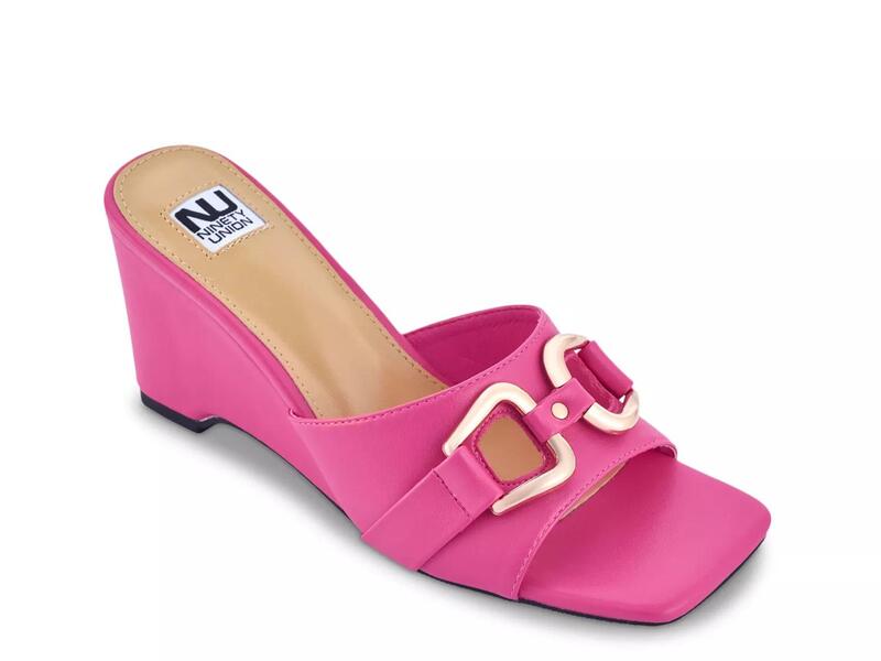 ナインティユニオン レディース シューズ サンダル Ninety UnionKensy Wedge Sandal Fuchsia フューシャ|ReVida 店