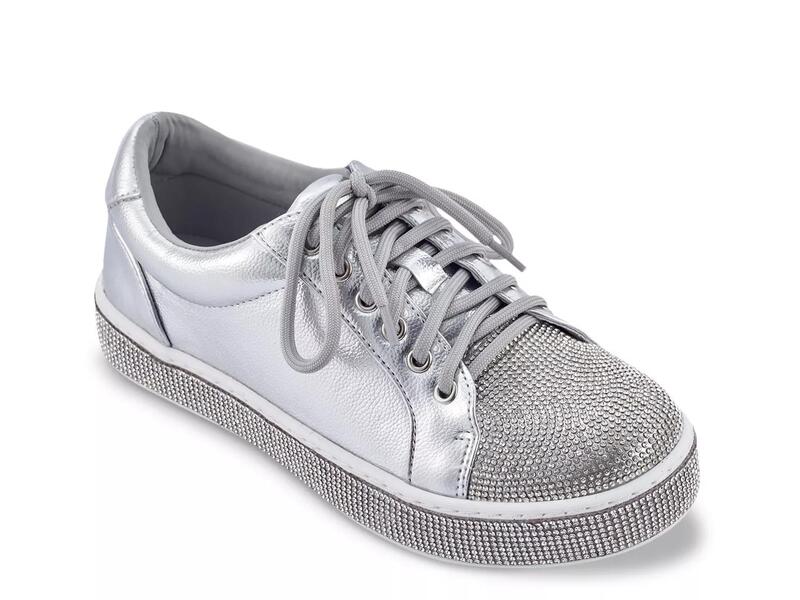 レディクチュール レディース シューズ スニーカー Lady CoutureLegend Sneaker Silver Metallic しろがね色
