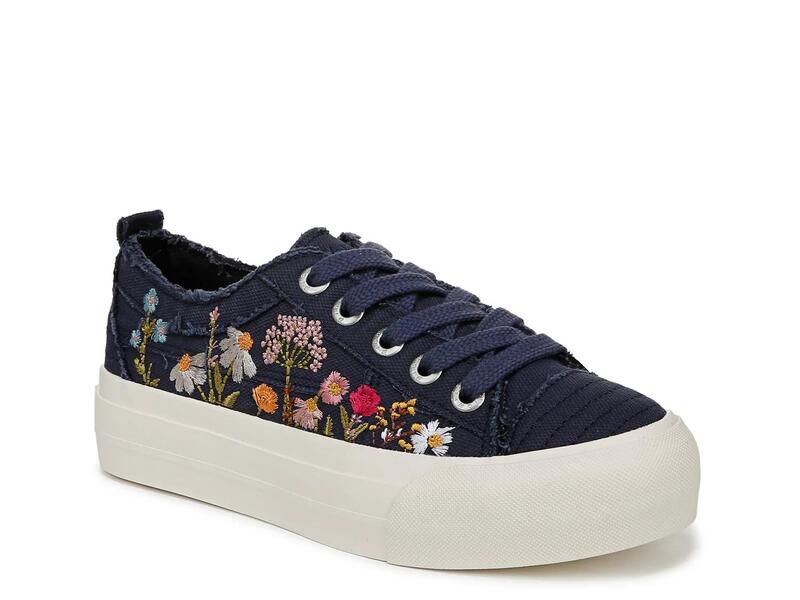 ブローフィッシュマリブ レディース シューズ スニーカー Blowfish MalibuSadie Sun Sneaker - Women\u0027s Navy Floral Print 米国海軍