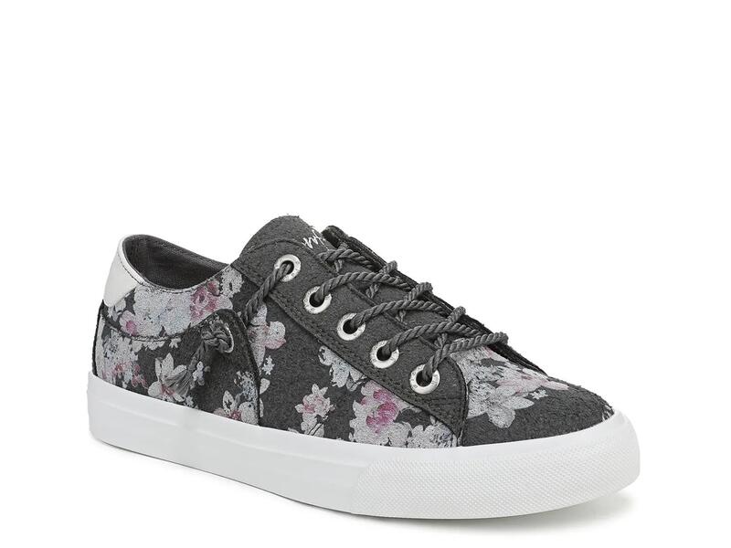 ブローフィッシュマリブ レディース シューズ スリッポン・ローファー スニーカー Blowfish MalibuMartina Slip-On Sneaker - Women\u0027s Grey Floral Print 薄墨色