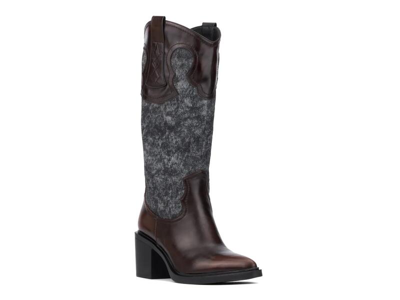 トルゲイス レディース シューズ ブーツ・レインブーツ TORGEISVelda Western Boot Blue ブルー｜ReVida 店