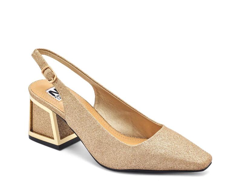 ナインティユニオン レディース シューズ パンプス Ninety UnionBoca Pump Gold Metallic ゴールド｜ReVida 店