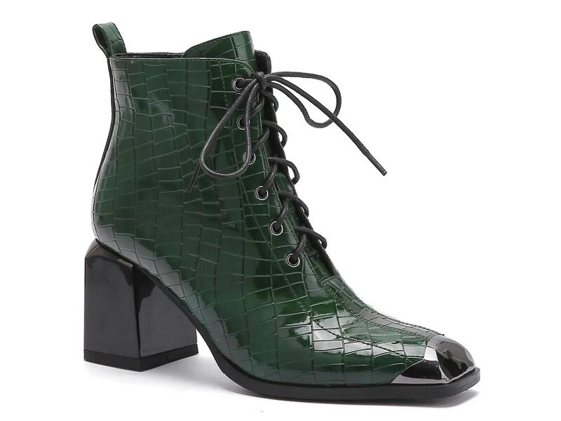 ナインティユニオン レディース シューズ ブーツ・レインブーツ Ninety UnionFantastic Bootie Dark Green 緑であること