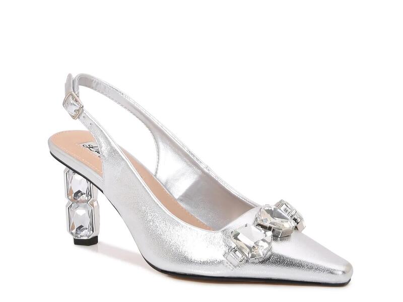 レディクチュール レディース シューズ パンプス Lady CoutureGlamour Pump Silver Metallic しろがね色