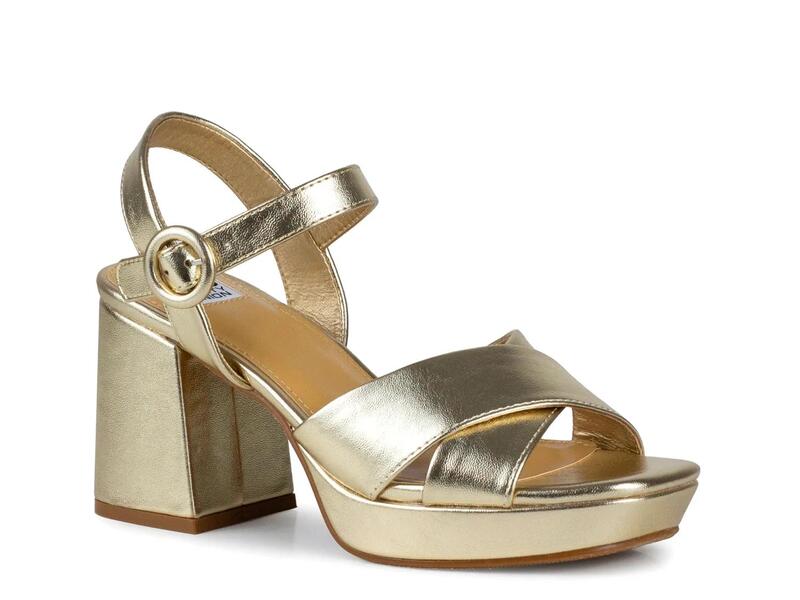 ナインティユニオン レディース シューズ サンダル プラットホーム Ninety UnionEmely Platform Sandal Gold Metallic ゴールド