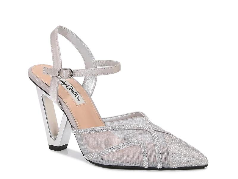 レディクチュール レディース シューズ パンプス Lady CoutureGala Pump Silver Metallic しろがね色