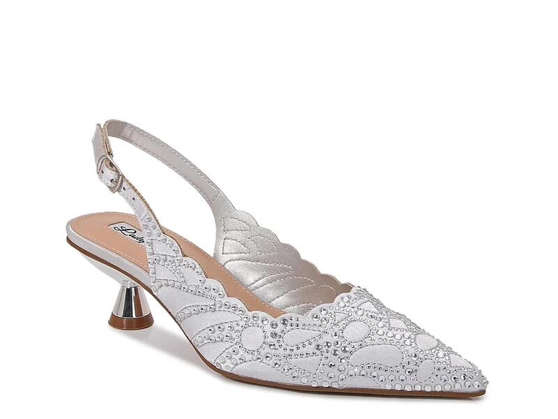 レディクチュール レディース シューズ パンプス Lady CoutureKaite Pump Silver Metallic しろがね色