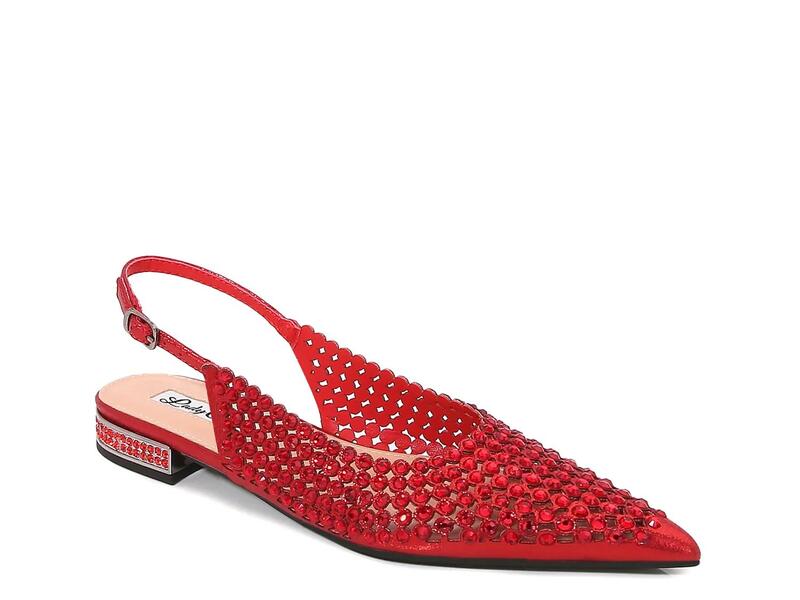 レディクチュール レディース シューズ パンプス Lady CoutureEmmy Flat Red 赤いこと