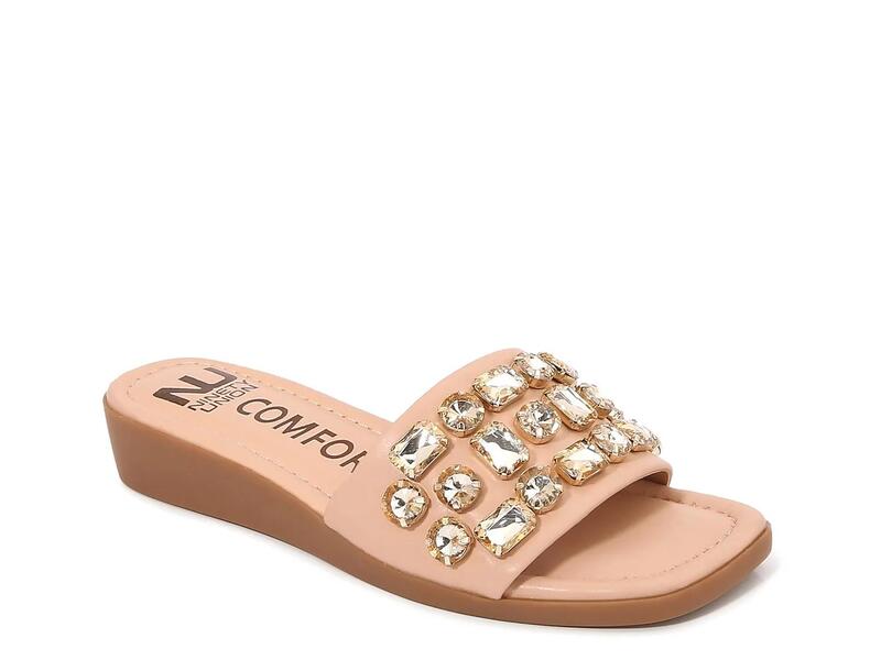 ナインティユニオン レディース シューズ サンダル Ninety UnionSeaside Wedge Sandal Natural Beige ベージュ｜ReVida 店