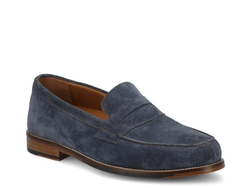 タフト メンズ シューズ スリッポン・ローファー TAFTSterling Loafer Dark Blue Suede 青色