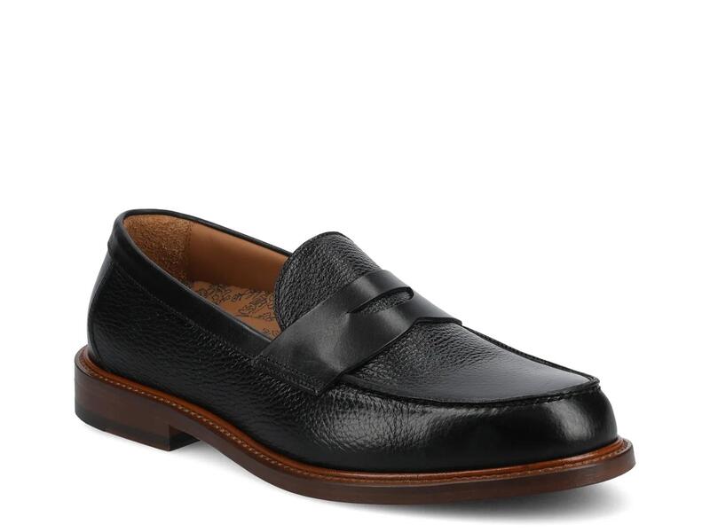 タフト メンズ シューズ スリッポン・ローファー TAFTJack Penny Loafer Black 黒いこと