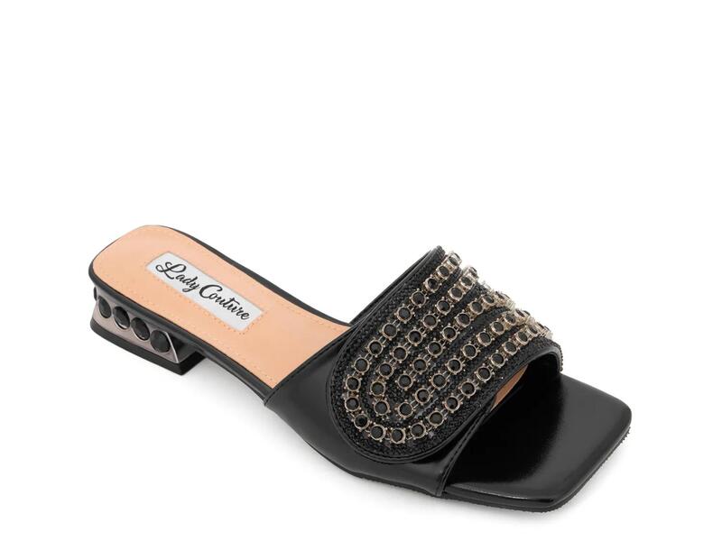 レディクチュール レディース シューズ サンダル Lady CoutureIvy Sandal Black 黒いこと