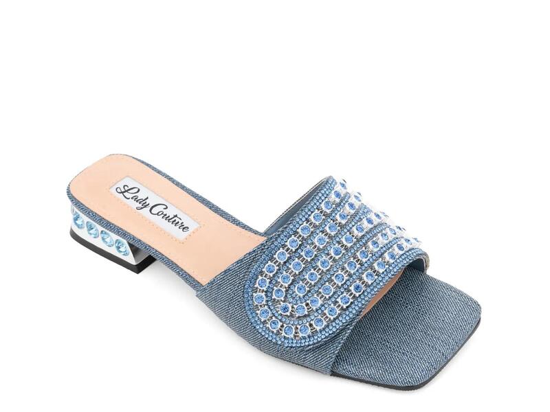 レディクチュール レディース シューズ サンダル Lady CoutureIvy Sandal Blue Denim ジーンズ