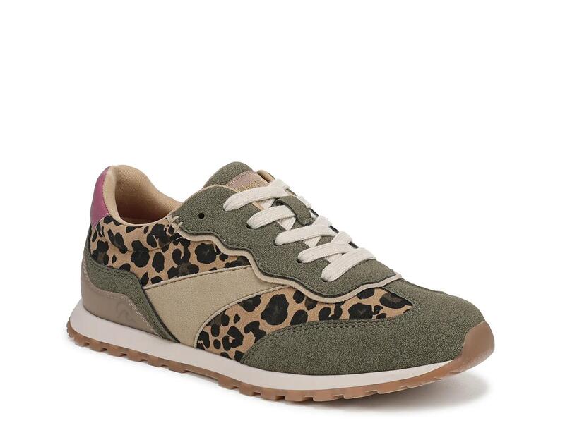 ブローフィッシュマリブ レディース シューズ スニーカー Blowfish MalibuValley Sneaker Olive Green/Beige Leopard Print グリーン|ReVida 店