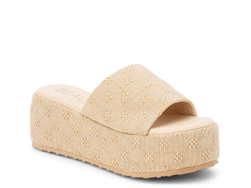ビーチバイマティス レディース シューズ サンダル プラットフォーム Beach by MatissePismo Platform Sandal Sand Jute サンド｜ReVida 店