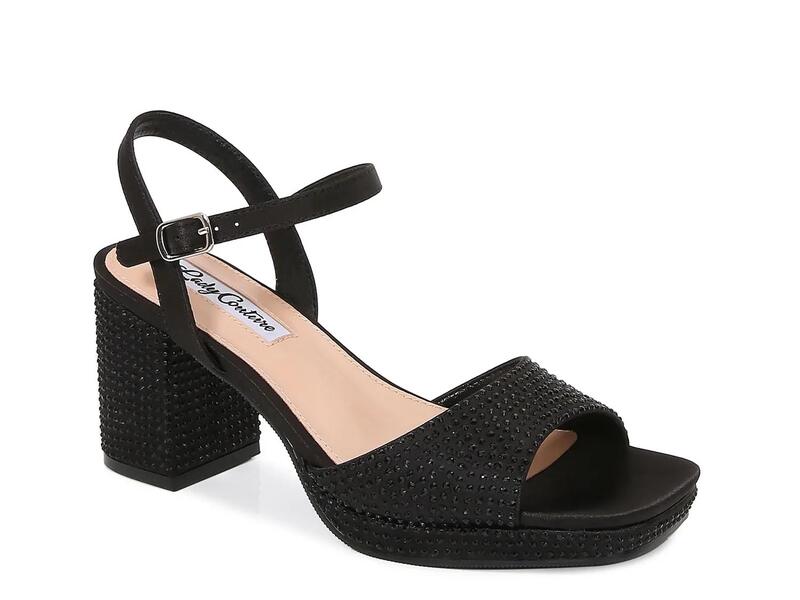 レディクチュール レディース シューズ サンダル Lady CoutureJudy Sandal Black 黒いこと