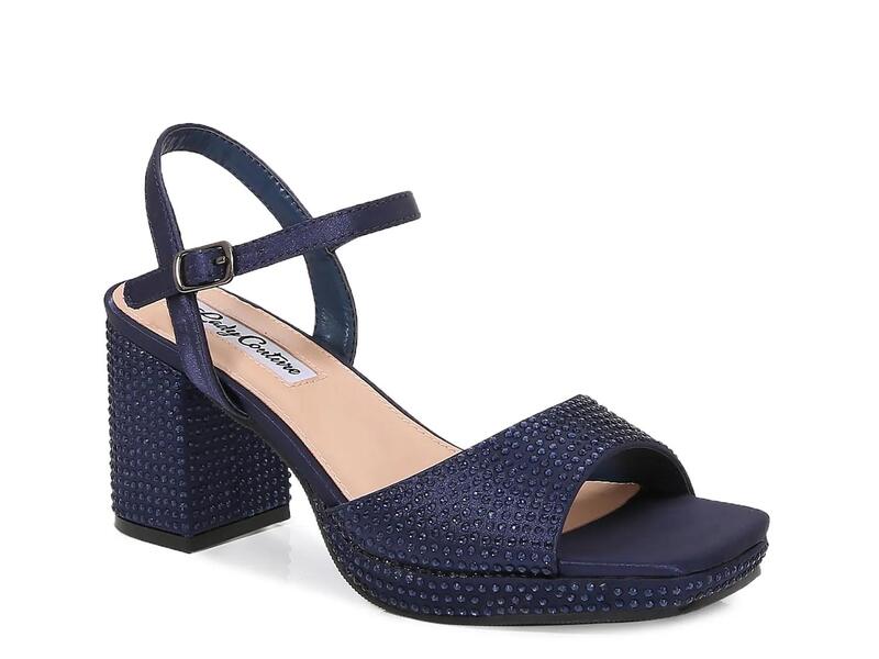 レディクチュール レディース シューズ サンダル Lady CoutureJudy Sandal Navy 米国海軍
