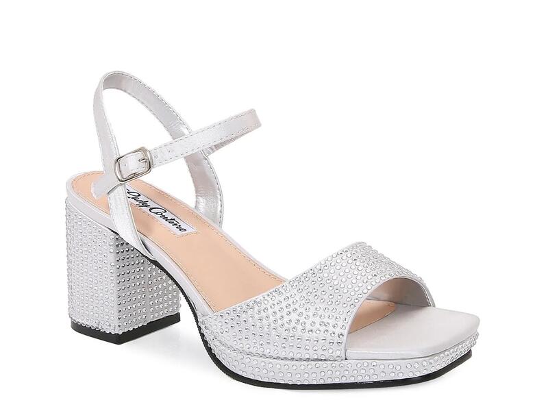 レディクチュール レディース シューズ サンダル Lady CoutureJudy Sandal Silver Metallic しろがね色