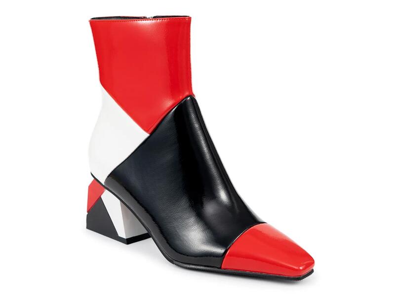 ナインティユニオン レディース シューズ ブーツ・レインブーツ Ninety UnionSienna Bootie Black/Red/White 白いこと