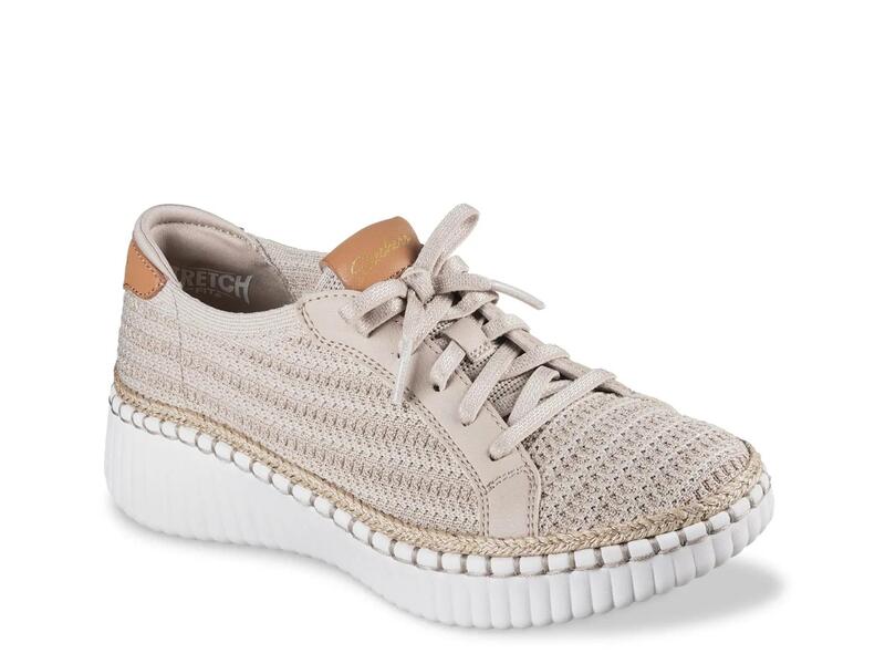 スケッチャーズ レディース シューズ スニーカー SkechersWilshire Blvd Passion Play Sneaker Taupe トープ｜ReVida 店