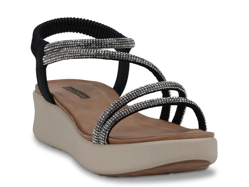 グッドチョイス レディース シューズ サンダル Good ChoiceEmory Wedge Sandal Black 黒いこと